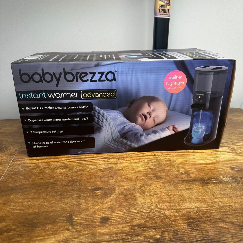 NEW Baby Brezza Instant Warmer Advanced BPA Free Bottle Water Dispenser NJ-259B